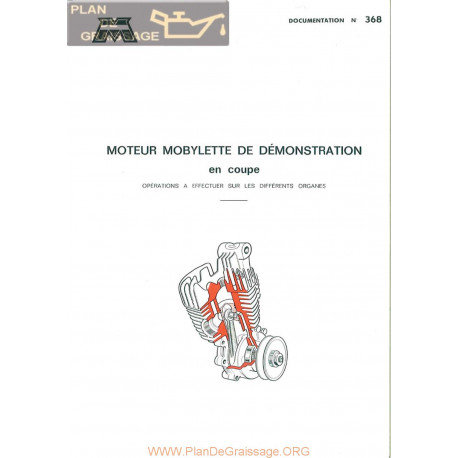 Motobecane Moteur Mobylette De Demonstration