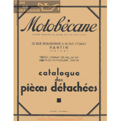Motobecane Motobecane 1928 Pieces Detachees