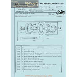 Motobecane Moyeu Arriere 100 Leleu Av 89 1981 Note Tech Num 10306