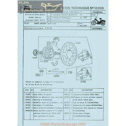 Motobecane Moyeu Arriere Axe 12 M50ev 1981 Note Tech Num 10309