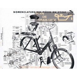Motobecane Nomen Clature Cadre 3300