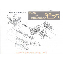 Motobecane Nomenclature Boite Devitesse Tenor S4