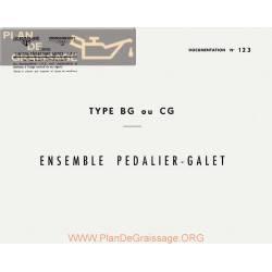 Motobecane Pedalier Galet Bg Cg Note Tech Num 123