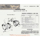 Motobecane Phare Luxor 89 50 98 1964 Note Tech Num 290