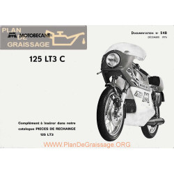 Motobecane Pieces De Rechange 125 Lt3 1976 Note Tech Num 548