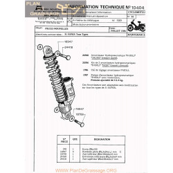 Motobecane Pieces Nouvelles 51 Super All Type 1984 Note Tech Num 10404