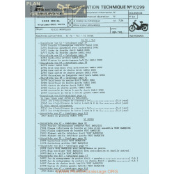 Motobecane Pieces Nouvelles 51 Super Vlc 1981 Note Tech Num 10299