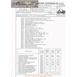 Motobecane Pieces Nouvelles M11 Tlc Demarreur 1983 Note Tech Num 10381