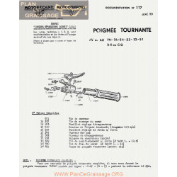 Motobecane Poignee Tournante 1959 Note Tech Num 117