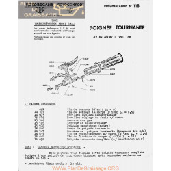 Motobecane Poignee Tournante Av Au 87 75 78 Note Tech Num 118