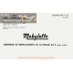 Motobecane Poulie Av3 1957 Note Tech Num 103