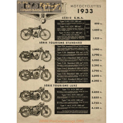 Motobecane Pub 1933