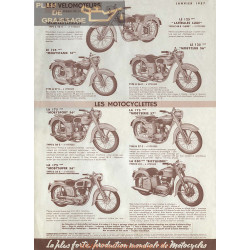 Motobecane Pub Janvier 1957