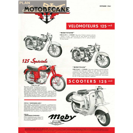 Motobecane Pub Octobre 1961