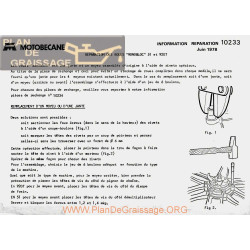 Motobecane Reparation Roues Monobloc 51 92gt 1978 Note Tech Num 10233