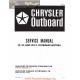 Chrysler Outboard 35 45 55 Hp 1977 Service Repair Manual