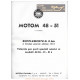 Motom Cat Ricambi Del 1954 Supplemento N3 Bis