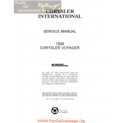 Chrysler Voyager Gs 1999 1996 Service Manual