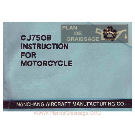 Nanchang Cj750b Moto Instructions For Motorcycle