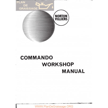 Norton Commando Villiers Engine Manual