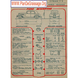 Citroen 11 D 1954 1957 Fd