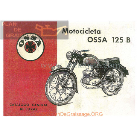 Ossa 125 B Despiece