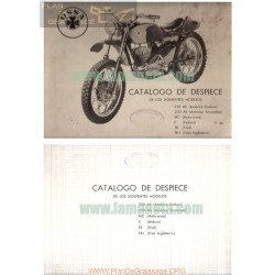 Ossa Ae 230 Catalogo De Despiece