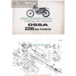 Ossa Super Pioner 250 Despiece