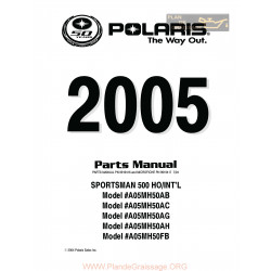 Polaris Sportsman 500 Parts List