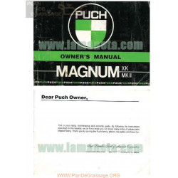 Puch Magnum Manual De Usuario Ingles