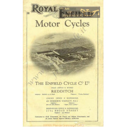 Royal Enfield 1927 Catalogue