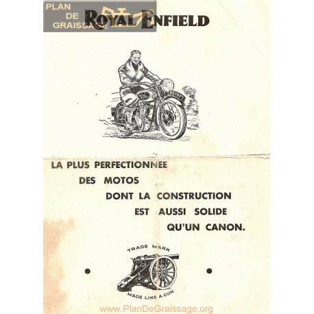 Royal Enfield 1937 Informatii Tehnice