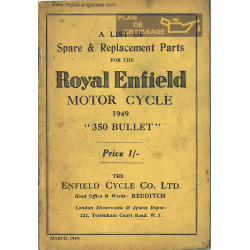 Royal Enfield 350 Bullet Sl 1949