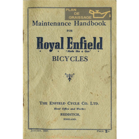 Royal Enfield Bicycles Co 1957