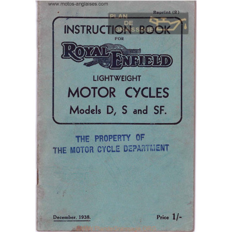 Royal Enfield D S Sf Ibook 1938