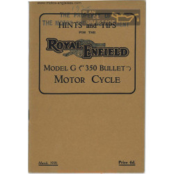 Royal Enfield G 350 Bullet 1939