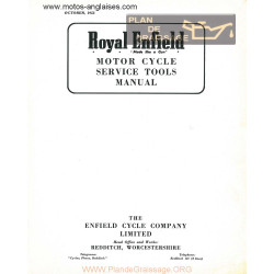 Royal Enfield Tools Ma 1953