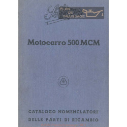 Sertum Motocarro 500 Mcm Cat Parti Di Ricambio