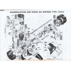 Solex Velosolex 3800 Nomenclature Moteur