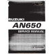 Suzuki An650 Burgman 03 Service Manual