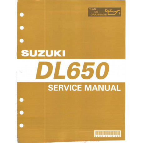 Suzuki Dl 650 K4 Svc Man