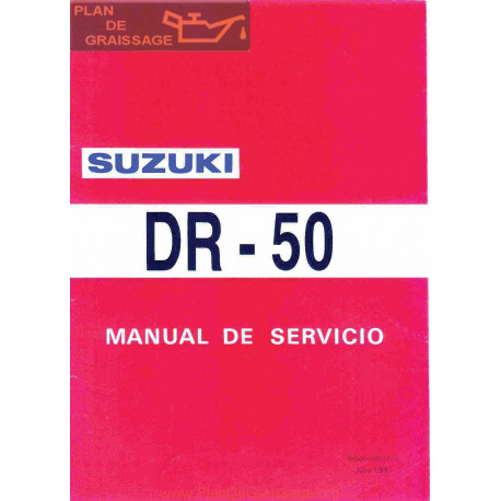 Suzuki Dr 50 1991 Manual De Reparatie