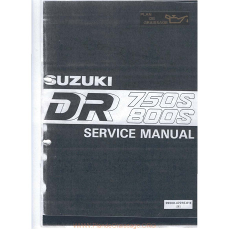 Suzuki Dr 750 800 Big 1989 1997 Manual De Reparatie