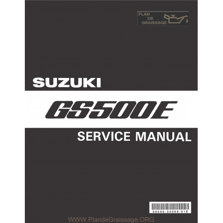Suzuki Gs 500 E 1989 1999 Manual De Reparatie