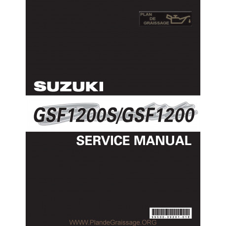 Suzuki Gsf 1200 S 2001 2002 Manual De Reparatie