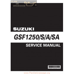 Suzuki Gsf 1250 Bandit 2007 Manual De Reparatie