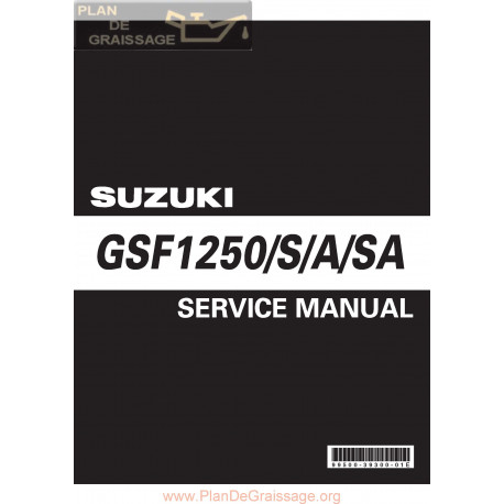 Suzuki Gsf 1250 Bandit 2007 Manual De Reparatie