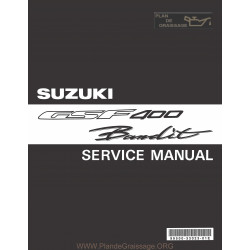 Suzuki Gsf 400 Bandit 1991 1997 Manual De Reparatie