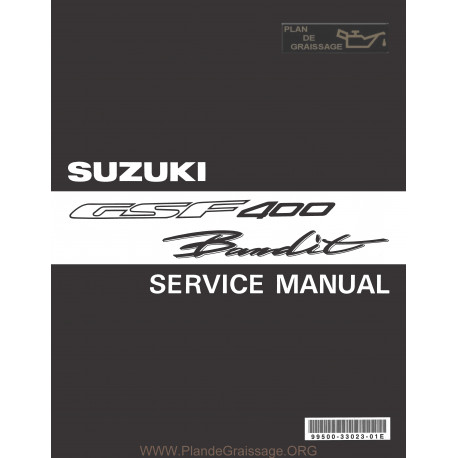 Suzuki Gsf 400 Bandit 1991 1997 Manual De Reparatie