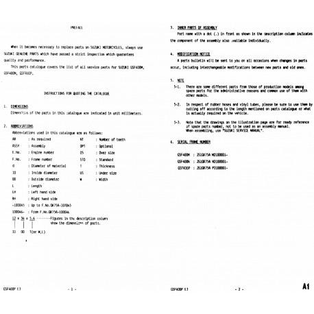 Suzuki Gsf 400 Bandit Microfiche